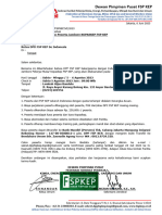 No.077.Undangan Jambore Kopaskep - DPD FSP KEP Se Indonesia - DPC FSP KEP Bengkulu, DPC FSP KEP Balangan Dan DPC FSP KEP Tabalong