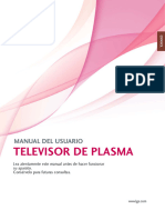 Televisor de Plasma: Manual Del Usuario