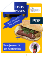 Deliciosos Choripanes: Solo 12 Bs - Refr Esc o