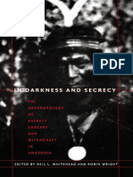 In Darkness and Secrecy the Anthropology
