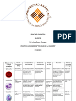 PRÁCTICA # 3 CÉLULAS DE LA SANGRE Alma Velia Castro Rico