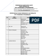 Inventaris Limbah B3 PKM Sukamerang