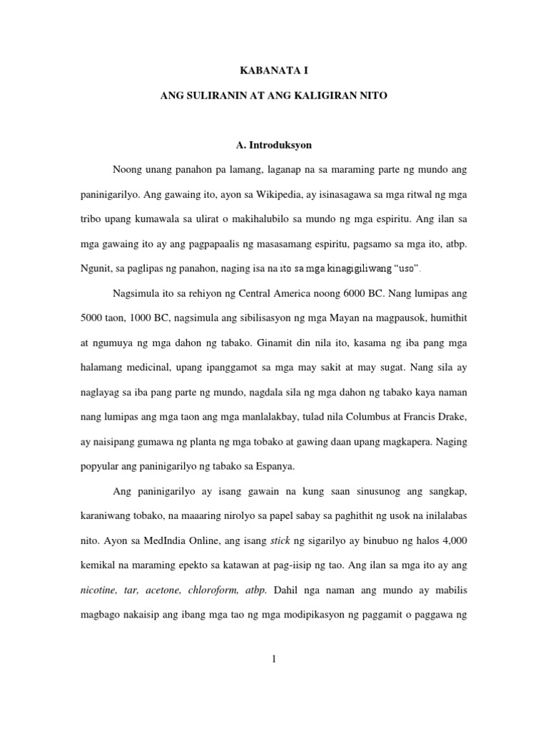 Research Filipino | PDF