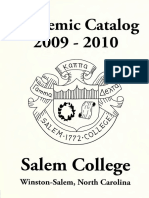 Salem College A Cad 20092010