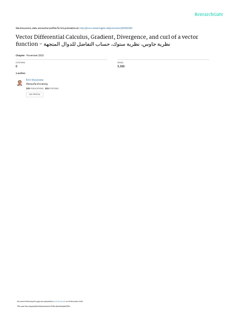 2 Gradient Divergence And Curl Pdf