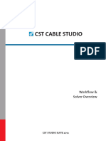 CST Cable Studio Workflow and Solver Overview 4 PDF Free