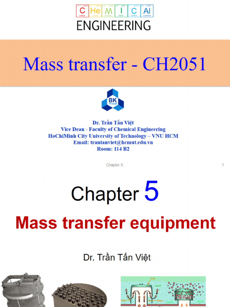 Chapter 5 Mass Transfer Equipment PDF