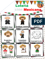 Loteria Revolucion Mexicana Noviembre LUHECA