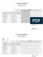 Daftar Hadir Pegawai