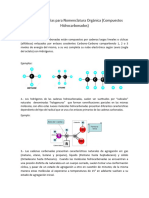 Reglas Prioritarias para Nomenclatura Orgánica