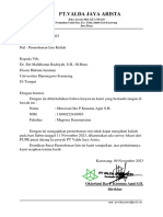 Surat Izin Matkul Hukum Jaminan