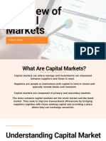 Overview of Capital Markets