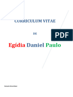 Curiculun Vitae EGIDIA