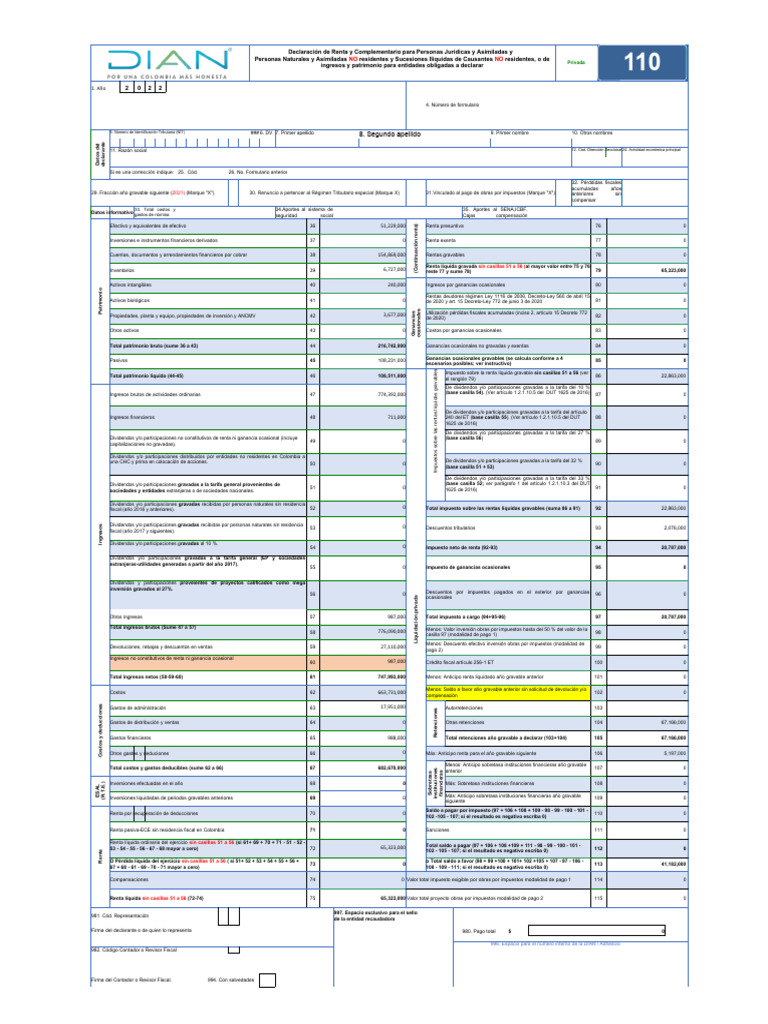Declaración Renta | PDF | Impuestos | Dividendo