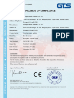 Certificate of Absorbent CE