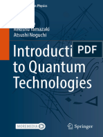 Introduction To Quantum Technologies