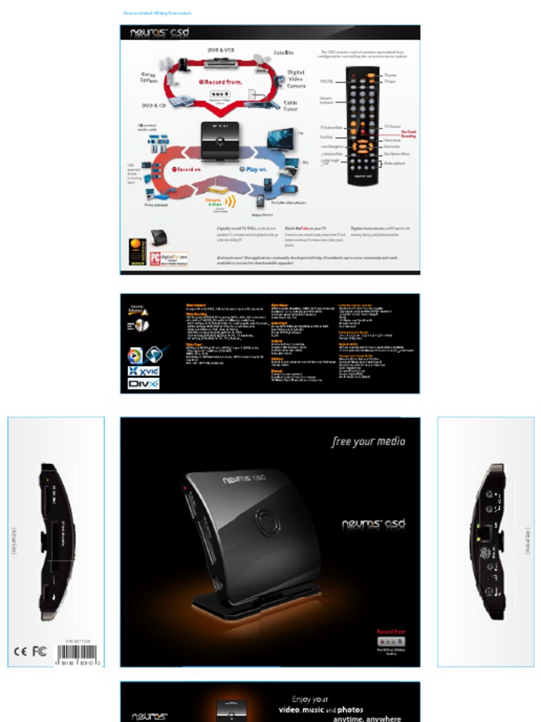 OSDBOX: Stream and Record Digital Media | PDF | Television | Digital ...