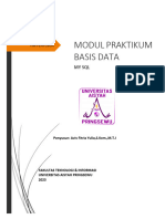 Modul Praktikum Basis Data S1-RPL