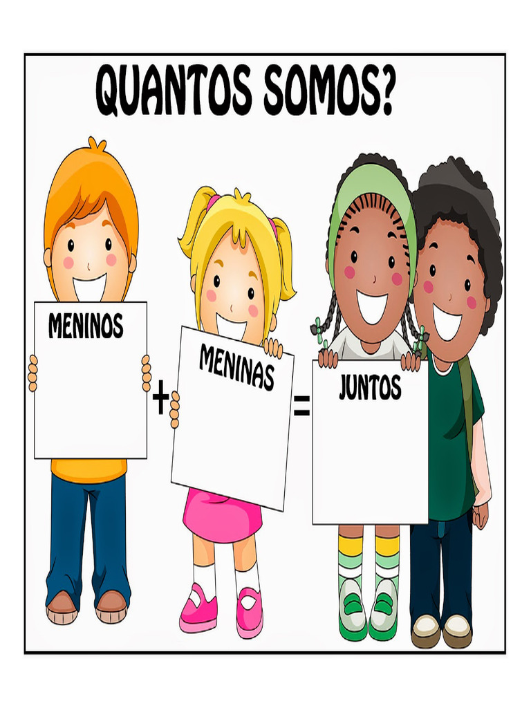 Painel Quantos Somos para Imprimir | PDF