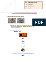 Gitalia Deswita Putri 1A P17120221007 Tugas (3) K3 Klasifikasi Bahan Kimia