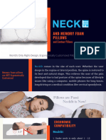 Neckfit vs. Memory Foam Pillows