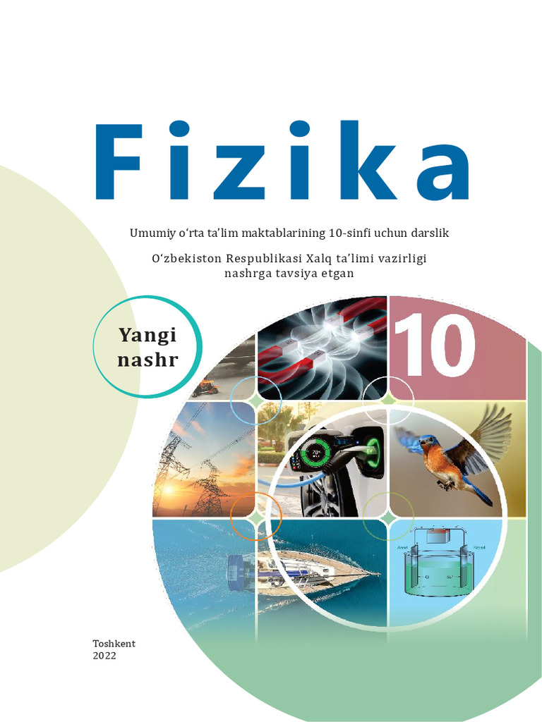 Fizika 10 Uzb 2022 | PDF