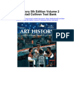 Art History 5th Edition Volume 2 Stokstad Cothren Test Bank