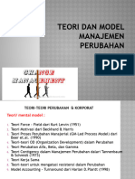 3 Model Manajemen Perubahan