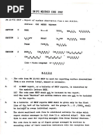 Wmo Synop Codes | PDF | Cloud | Fog