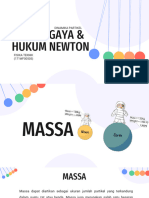 Fisika Teknik - Massa Gaya & Hukum Newton