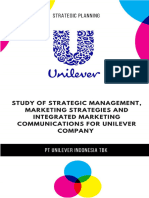 Study of Strategic Management, Marketing Strategies and Integrated Marketing Communications For PT Unilever Indonesia