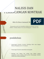 Perancangan Dan Analisis Kontrak (Dr. Bruce Anzward)