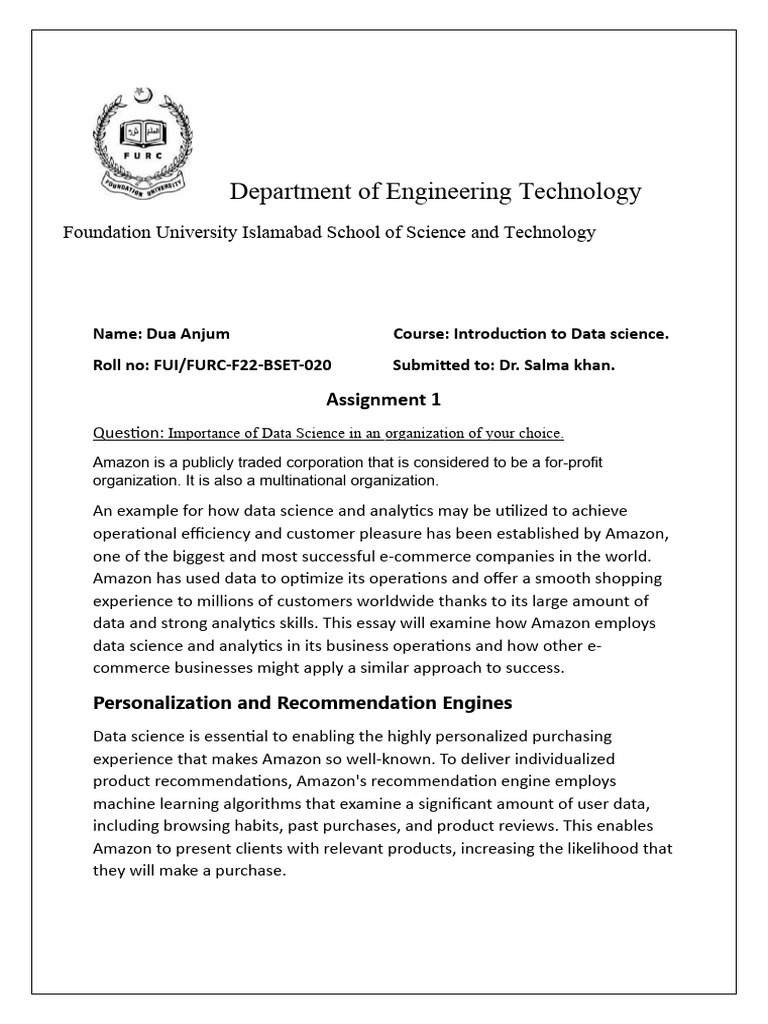 Data science logic building questions pdf analytics e commerce