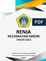 Contoh Renja Kecamatan Gresik