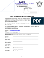 SAPC Membership Application (FINAL) - OCT 2015