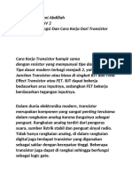 Fungsi Cara Kerja Transistor ZaeniAbdillah Xtav2