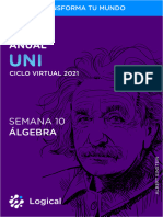 Algebra Anual - Uni Sem10 Factorización Ii
