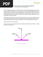 Identifying The Proper Instrument Geometry For Measuring Metallic Inks