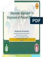 Stepwise Approach to Diagnosis of Pleural Effusion