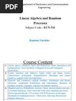 ECN-511 Random Variables 11