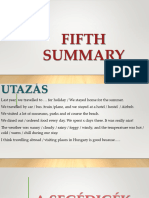 I Am Sharing 'Fifth Summary' With You