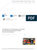 Pendidikan Dan Pembelajaran Di Sekolah Rumah (Homeschooling) Menjadi Alternatif Pendidikan Halaman 1