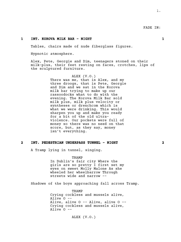 A Clockwork Orange PDF