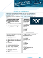 Checklist Audit Achat