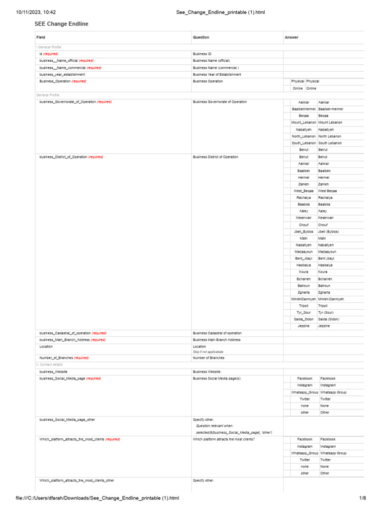 See change endline printable 1 html pdf retail market