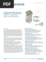 E85001-0237 - Signal Modules