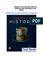 American History Connecting With The Past 15th Edition Alan Brinkley Test Bank