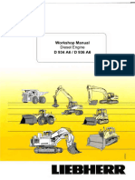 Руководство по ремонту дизельного двигателя D 934 A6-D939 A6 (Workshop manual)