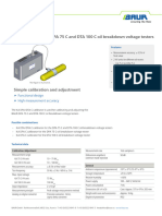 DS - Calibrator For Oil Breakdown Voltage Testers DPA 75 C + DTA 100 C - KA DPA-DTA C - BAUR - En-Gb