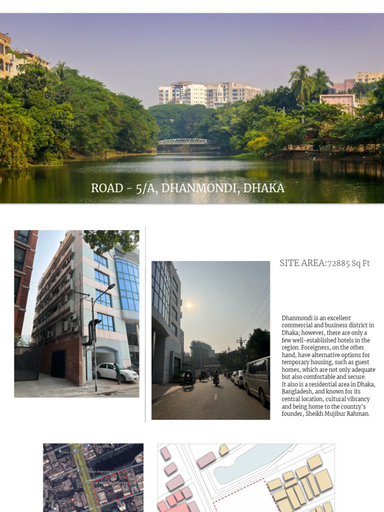 Site Analysis Dhanmondi 5/A, Bangladesh | PDF | Dhaka | World Politics